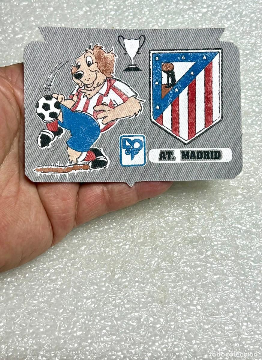 Coleccionismo: 4258.Parche textil del Atl&eacute;tico de Madrid con la Mascota GOLI