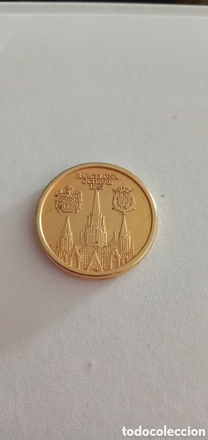 Coleccionismo: MEDALLA CONMEMORATIVA DE I&Ntilde;AKI Y CRISTINA