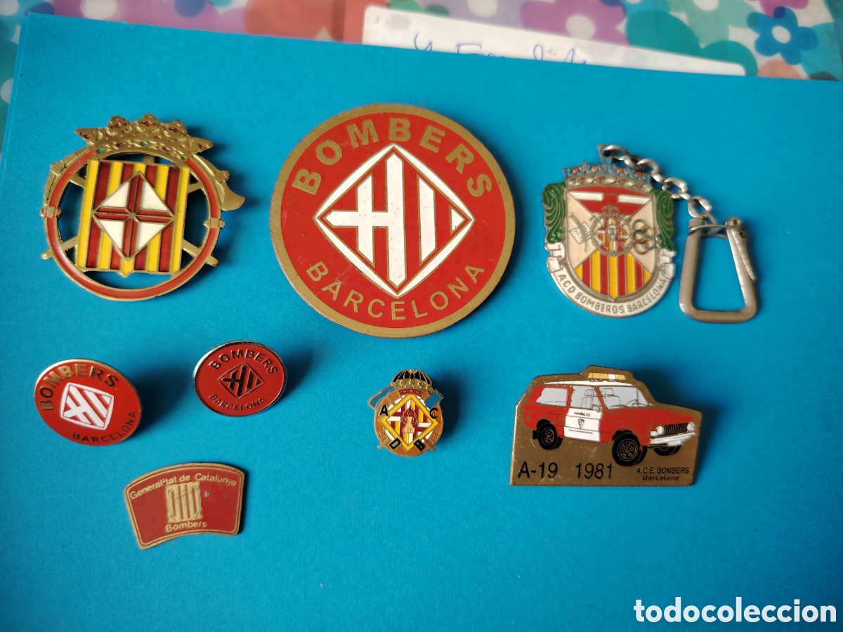 Collecting: Lote variado Bomberos de Barcelona