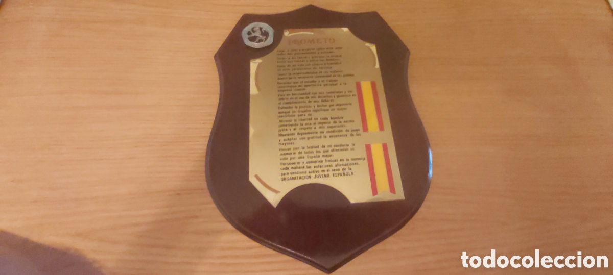 Coleccionismo: METOPA ORGANIZACION JUVENIL ESPA&Ntilde;OLA. PROMESA. OJE