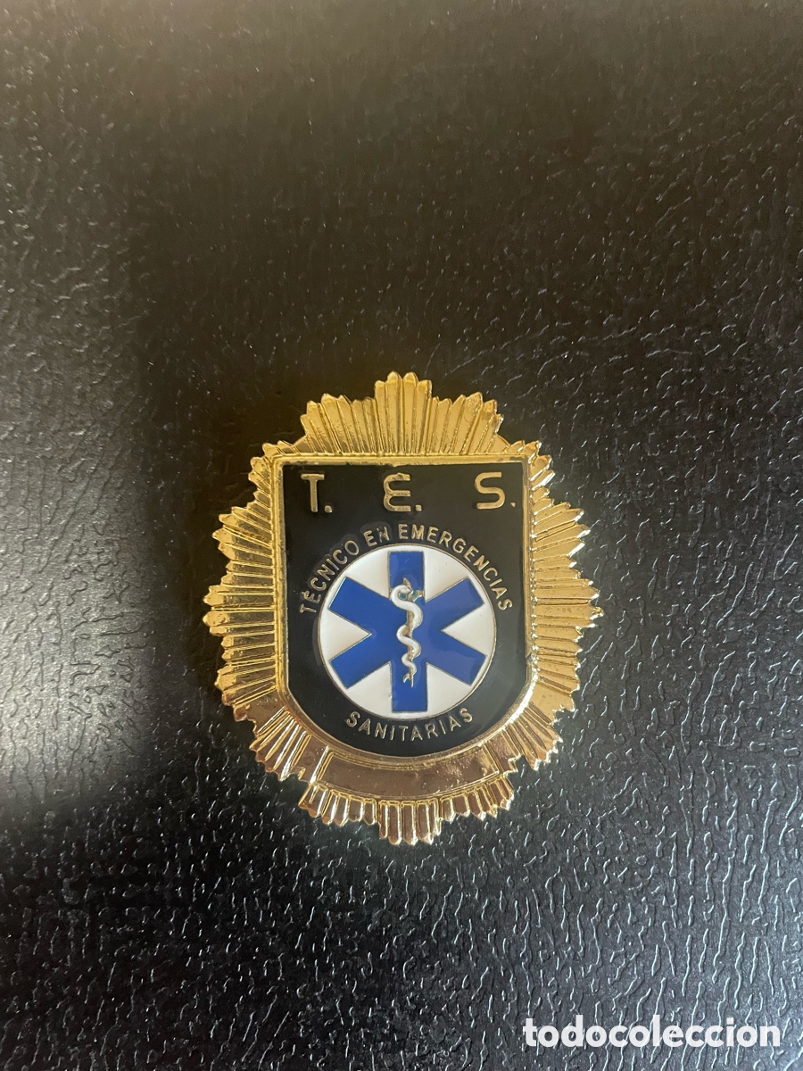 Coleccionismo: Placa insignia Tecnico Emergencias