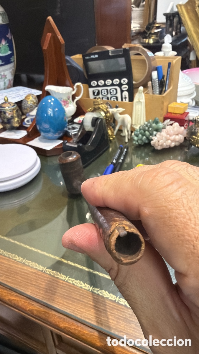 Coleccionismo: OBJETO DE MADERA PIPA - Foto 4