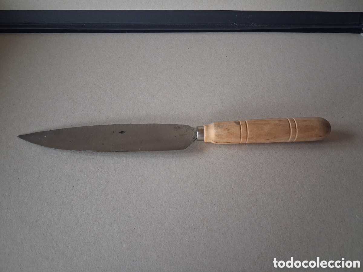Coleccionismo: Cuchillo artesano de acero al carbono