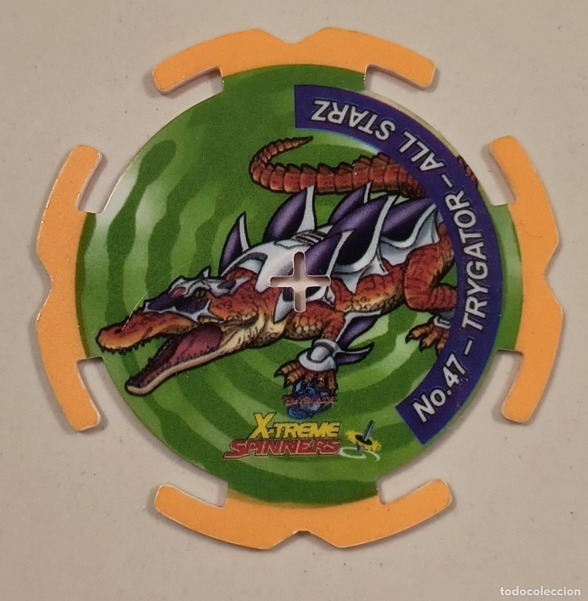 Coleccionismo: TAZO X-TREME SPINNERS N&ordm; 47 TRYGATOR - ALL STARZ - BEYBLADE