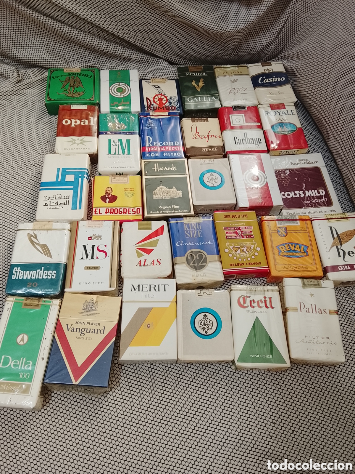 Coleccionismo: Lote cajetillas tabaco