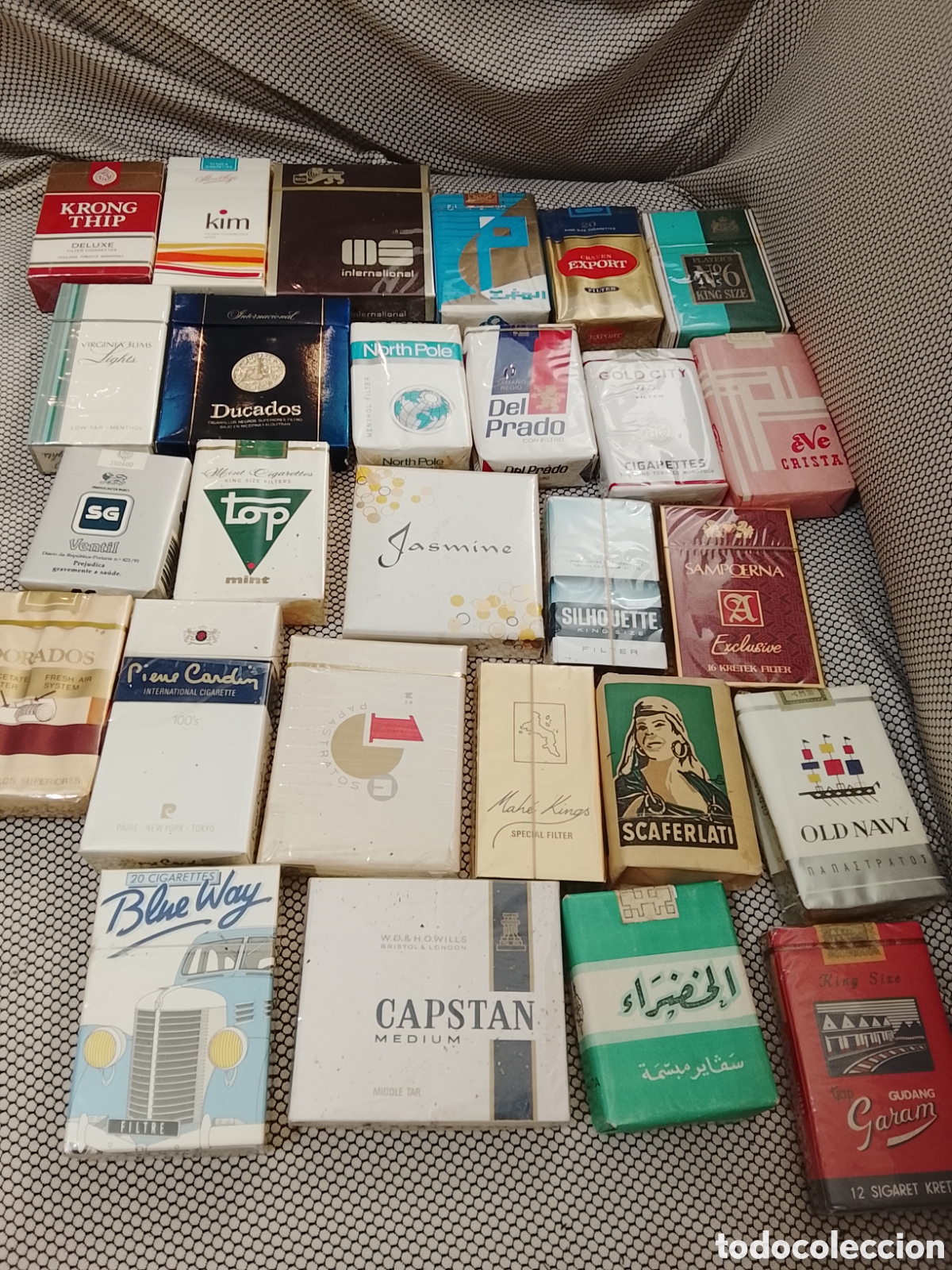 Coleccionismo: Lote de cajetillas de tabaco