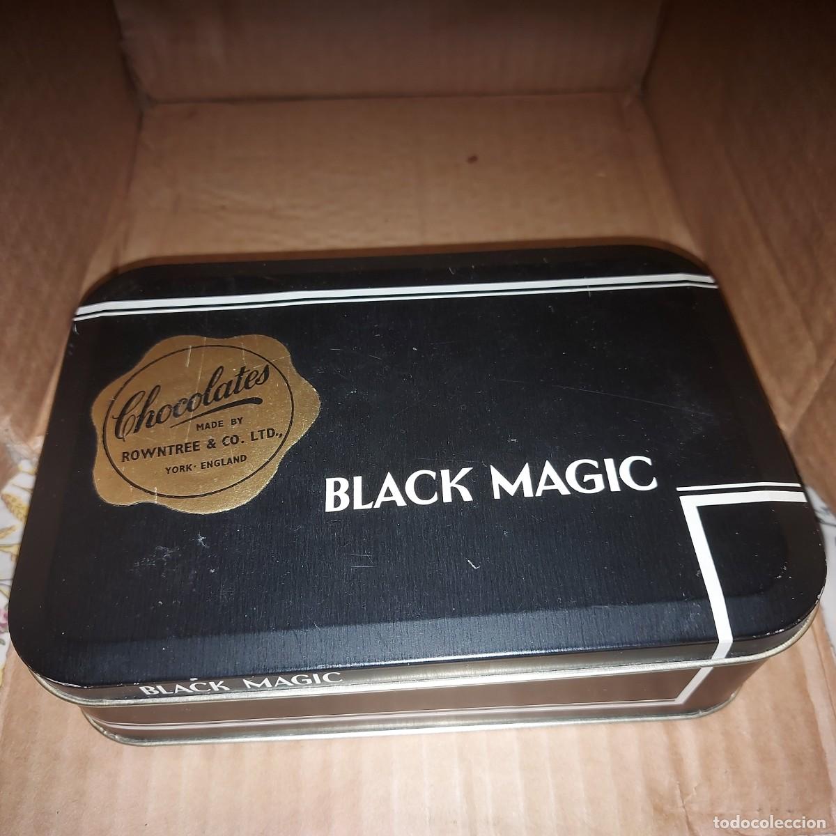 Coleccionismo: CAJA DE METAL CHOCOLATES BLACK MAGIC