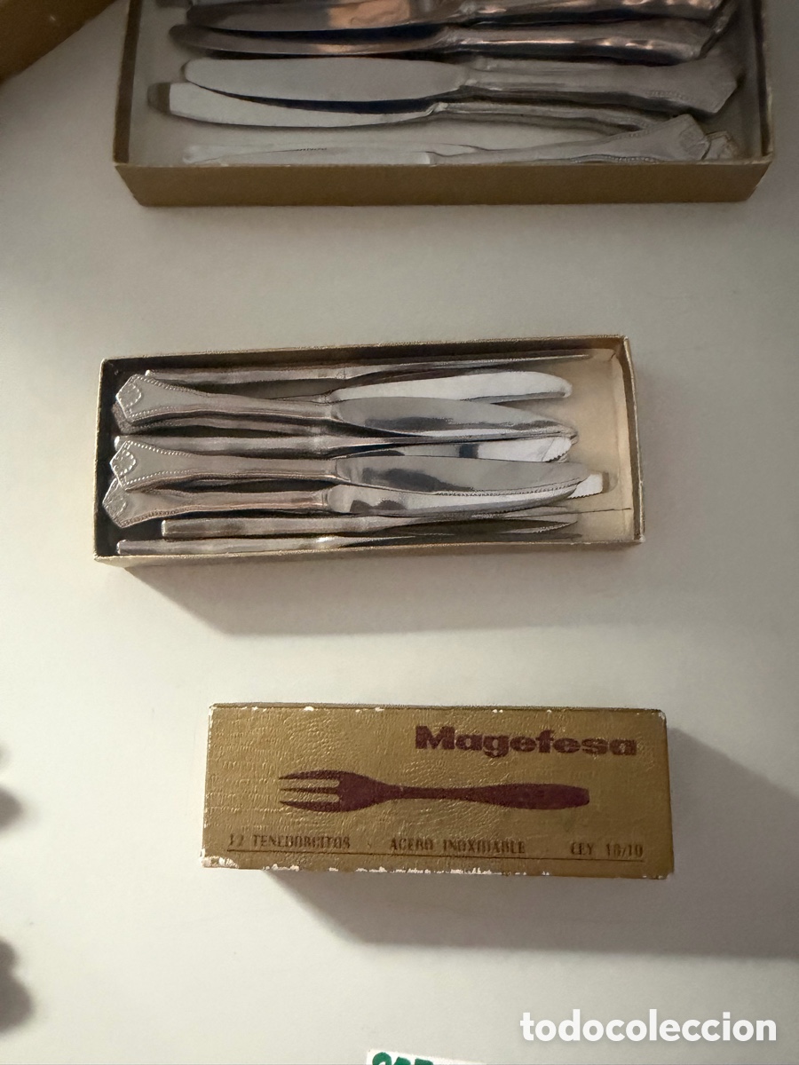 Coleccionismo: juegos de cubiertos de la marca Magefesa - Foto 3