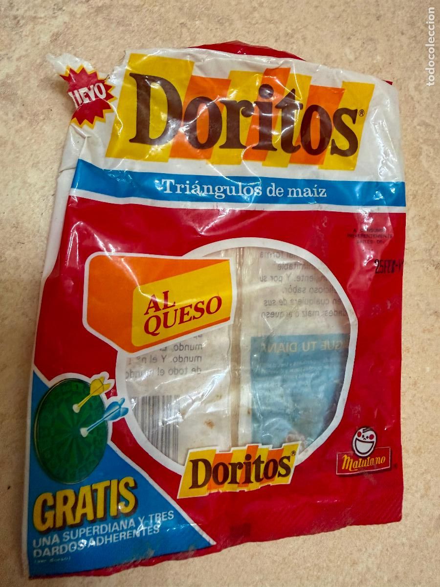 Coleccionismo: Envoltorio bolsa doritos gratis s&uacute;per diana