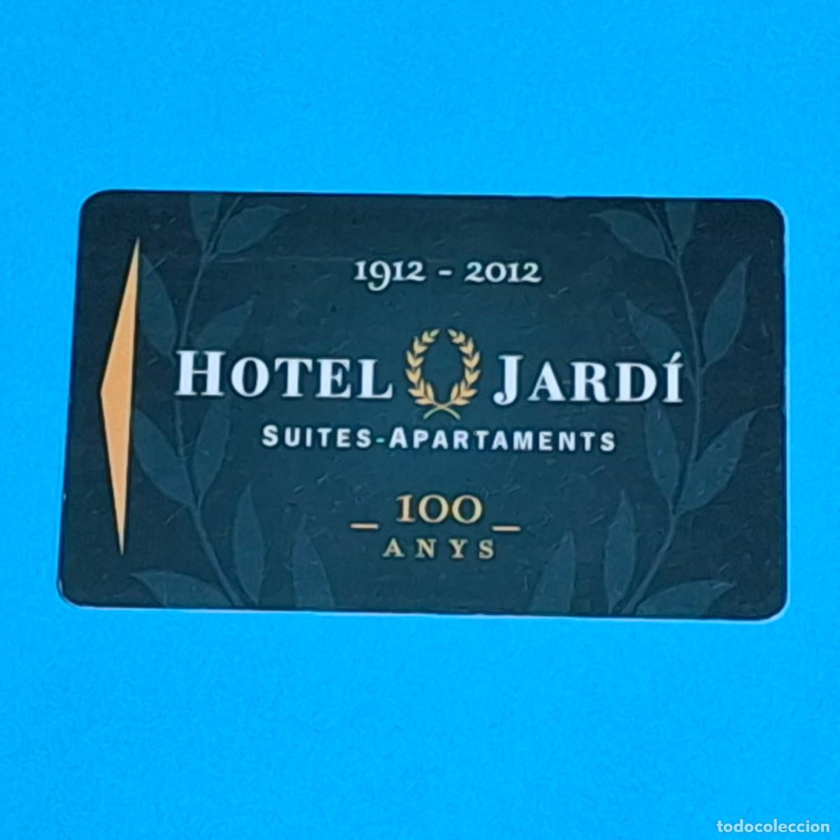 Collectionnisme: TARJETA LLAVE MAGNETICA HOTEL - HOTEL JARDI SUITES APARTAMENTS - MOLLERUSSA (LLEIDA)