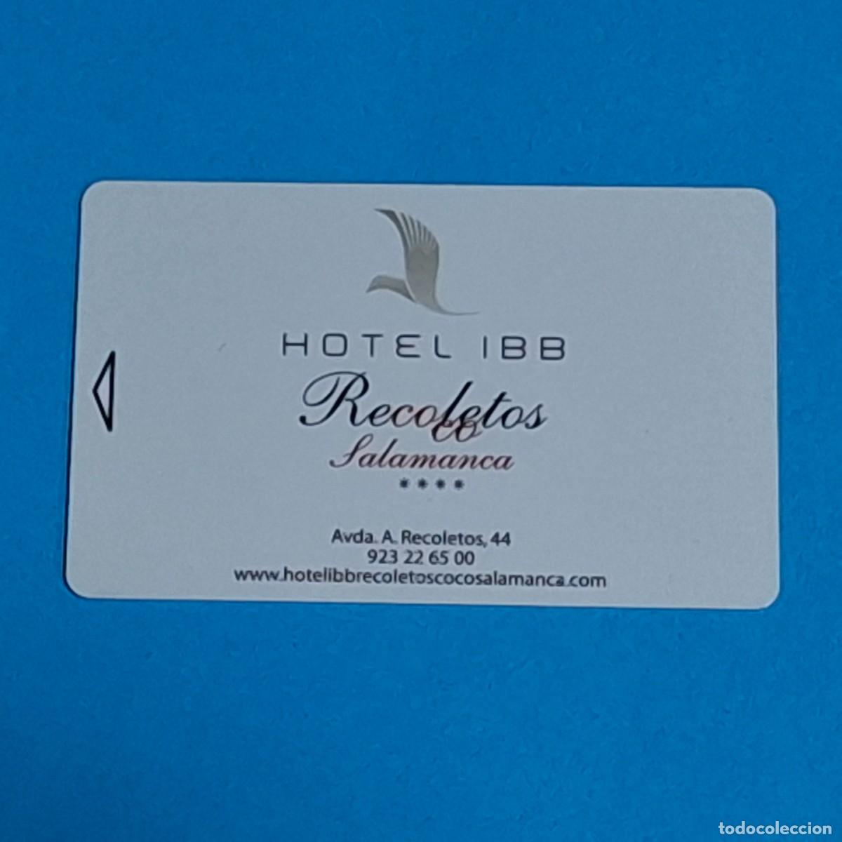 Collecting: TARJETA LLAVE MAGNETICA HOTEL - HOTEL IBB RECOLETOS SALAMANCA ****