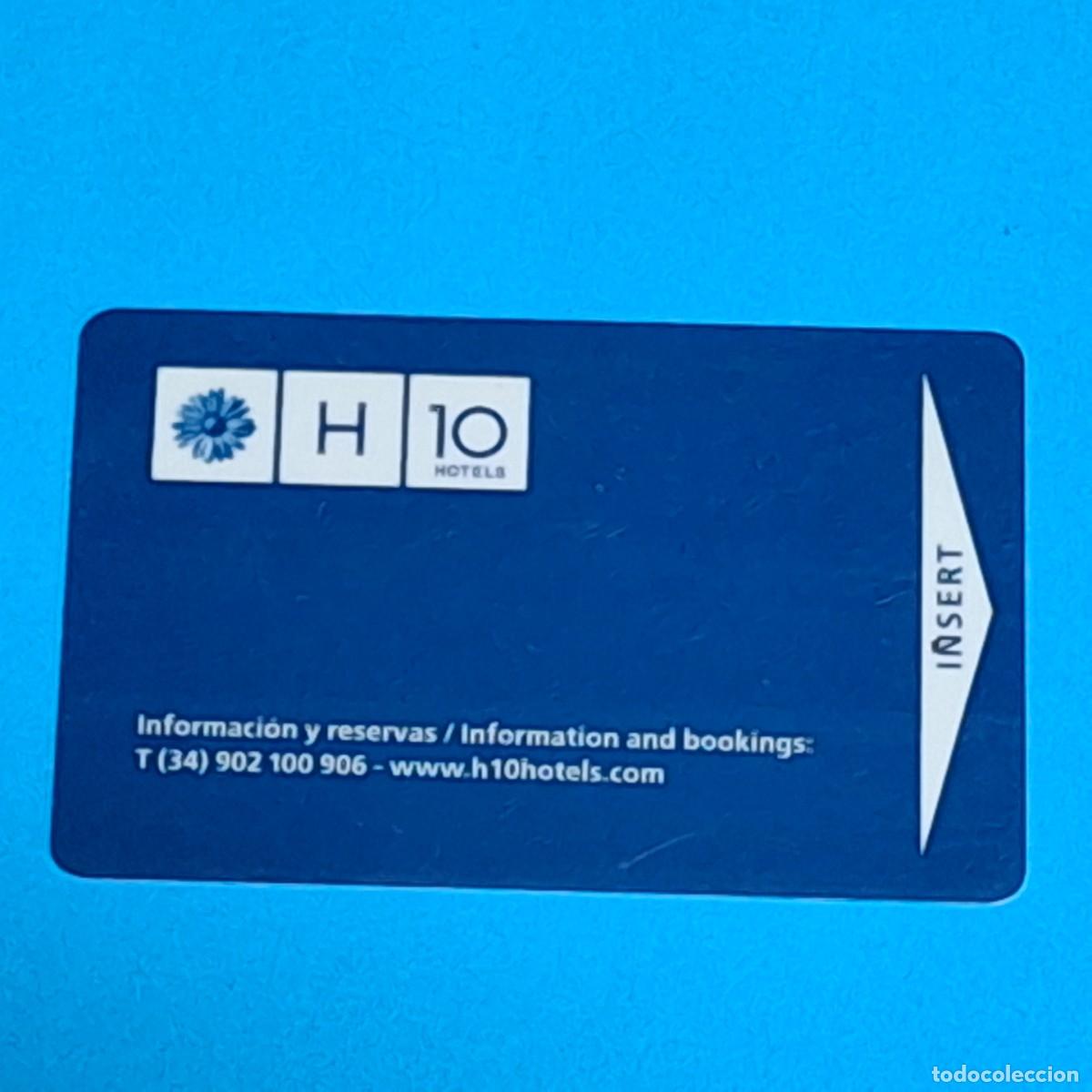 Coleccionismo: TARJETA LLAVE MAGNETICA HOTEL - H10 HOTELS