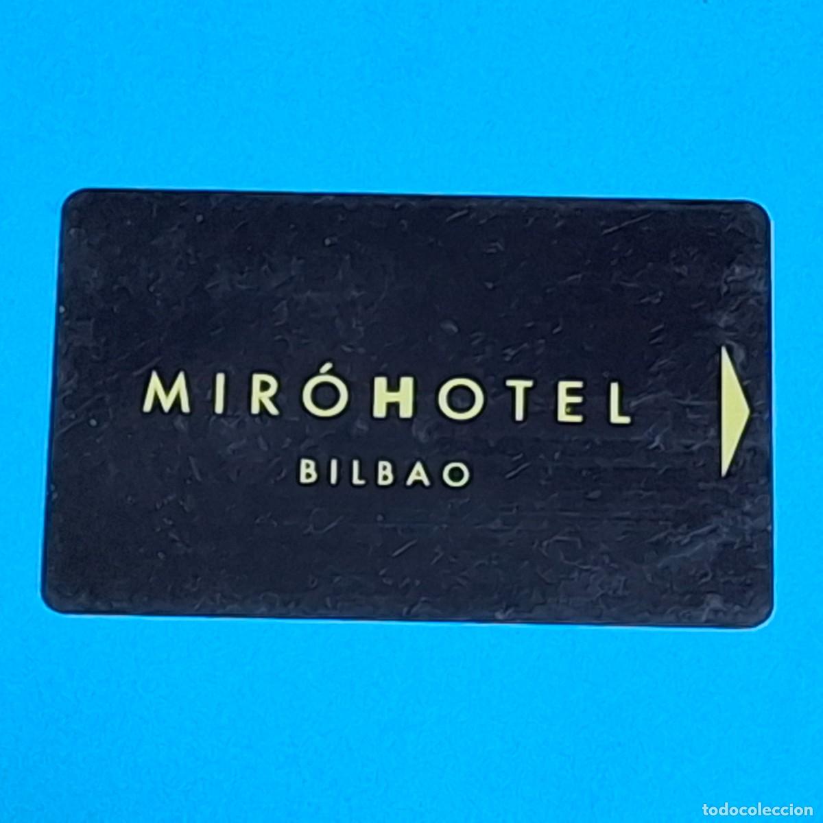 Coleccionismo: TARJETA LLAVE MAGNETICA HOTEL - MIRO HOTEL - BILBAO