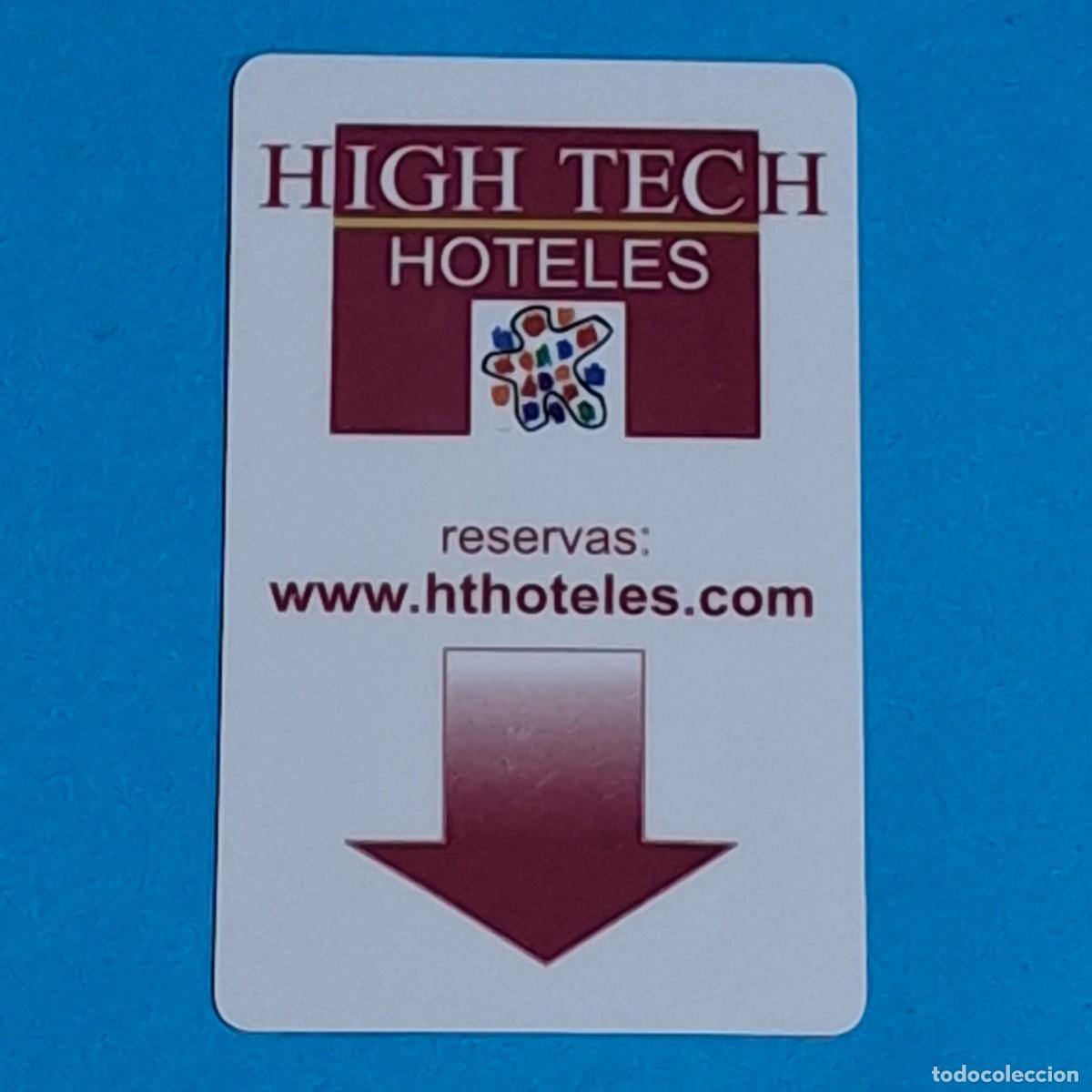 Coleccionismo: TARJETA LLAVE MAGNETICA HOTEL - HIGH TECH HOTELES HTHOTELES