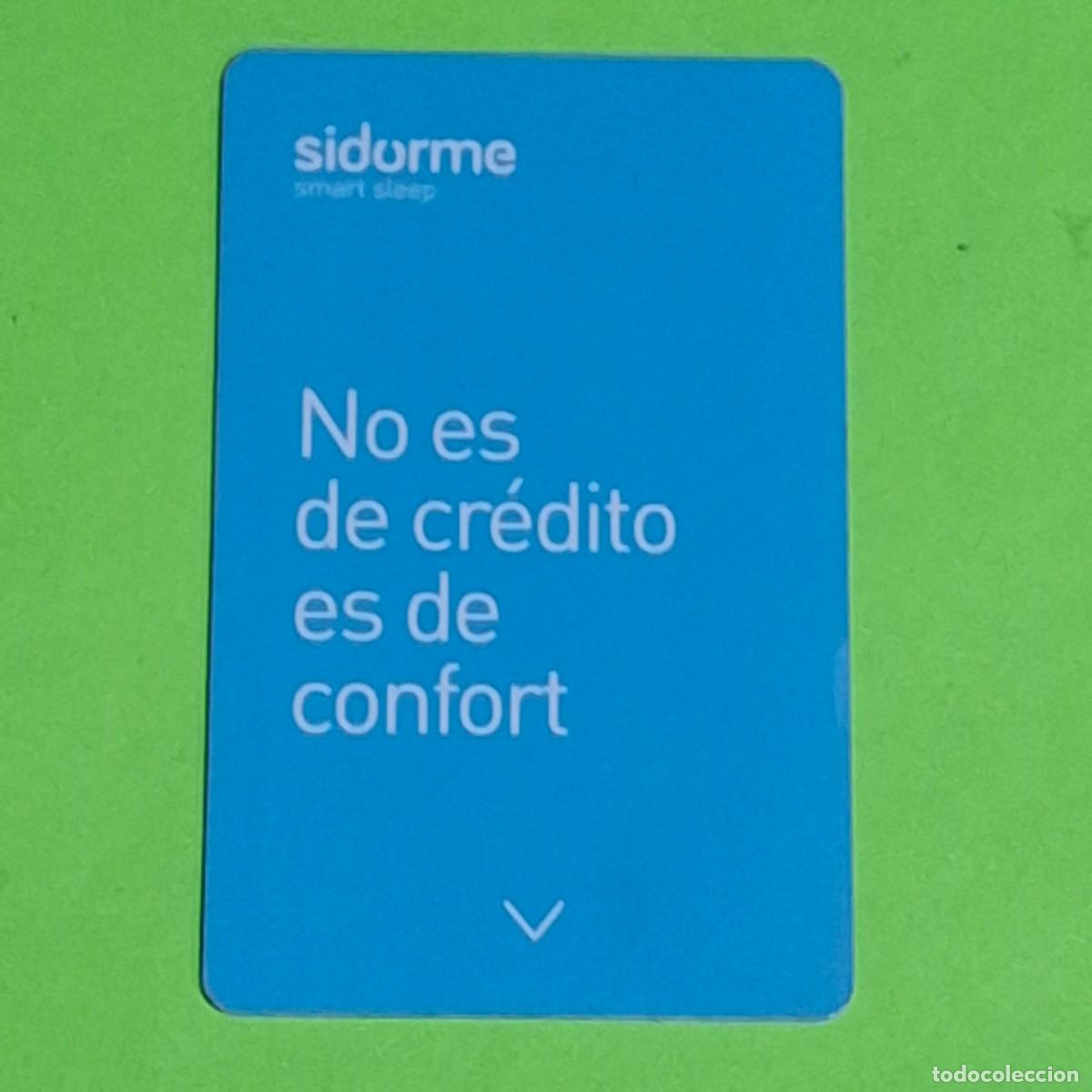 Coleccionismo: TARJETA LLAVE MAGNETICA HOTEL - SIDORME SMART SLEEP
