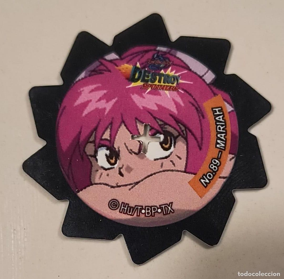 Sammeln: TAZO DESTROY SPINNERS N&ordm; 89 MARIAH - GALUX - BEYBLADE