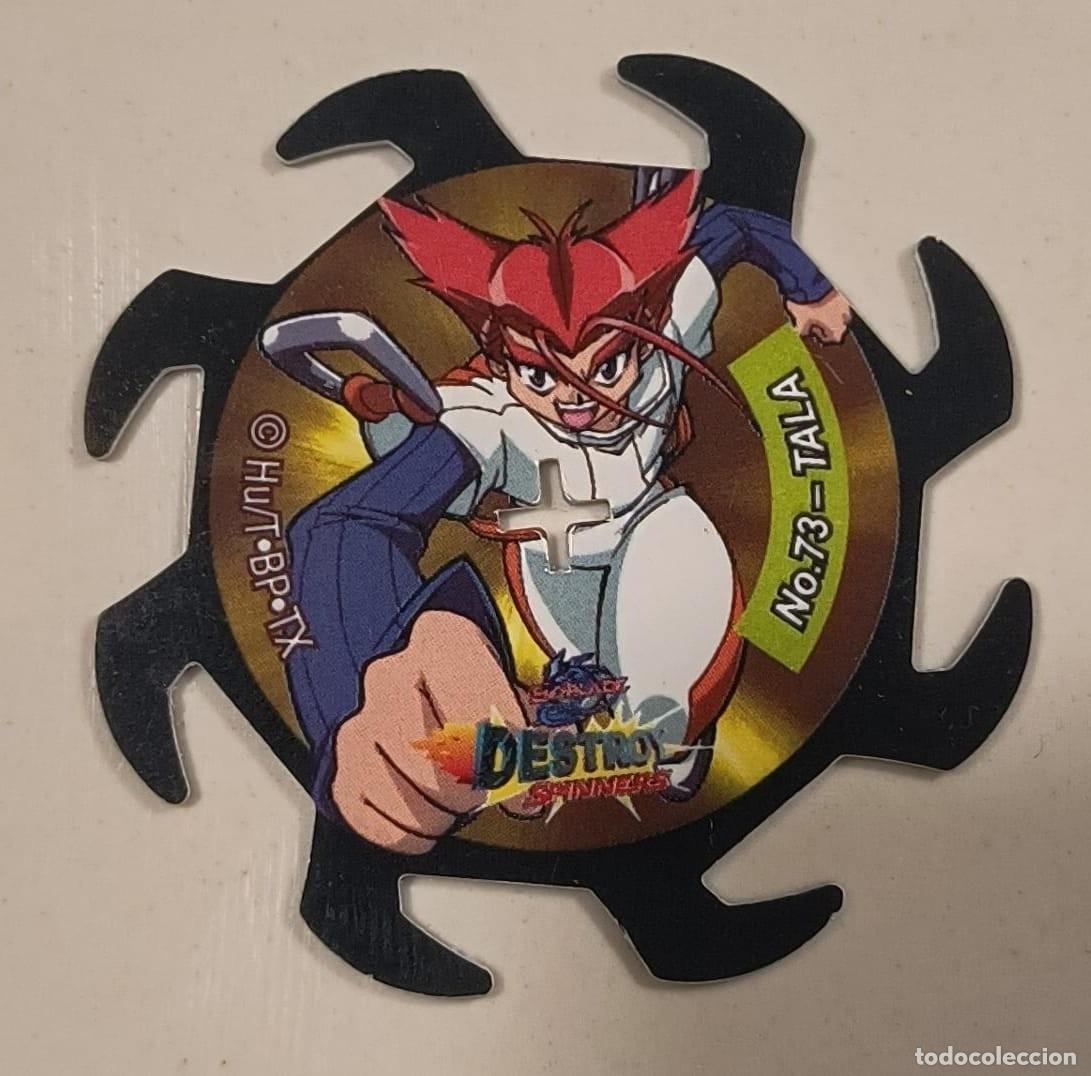 Collezionismo: TAZO DESTROY SPINNERS N&ordm; 73 TALA - WOLBORG - BEYBLADE