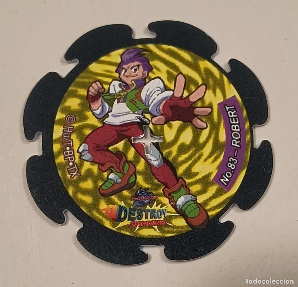 Sammeln: TAZO DESTROY SPINNERS N&ordm; 83 ROBERT - GRIFFOLYON - BEYBLADE