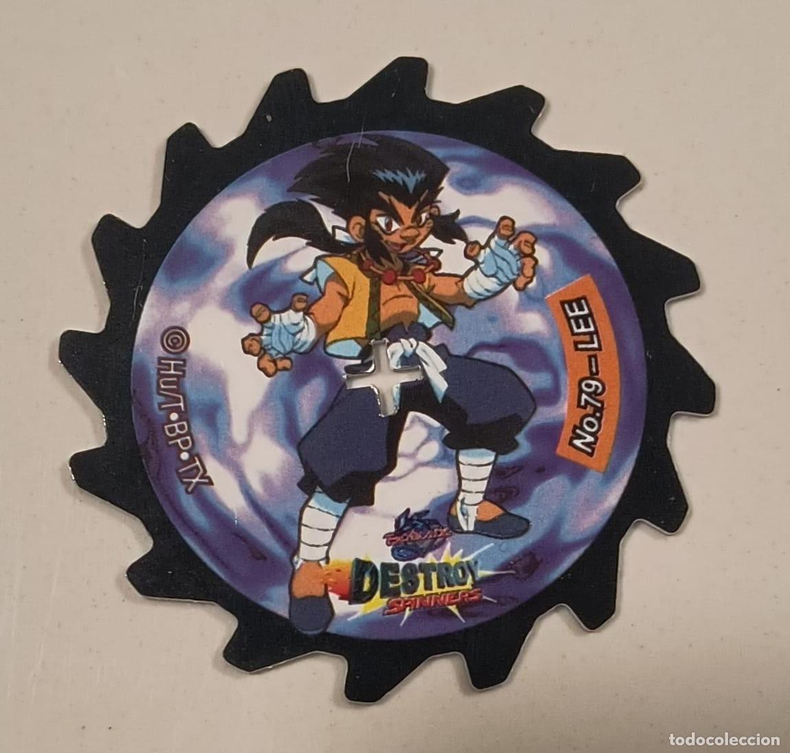 Collezionismo: TAZO DESTROY SPINNERS N&ordm; 79 LEE - GALEON - BEYBLADE