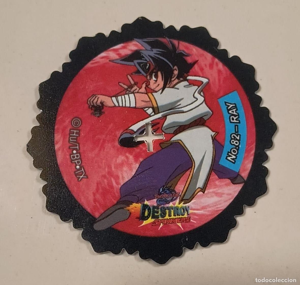 Sammeln: TAZO DESTROY SPINNERS N&ordm; 82 RAY - DRIGER - BEYBLADE