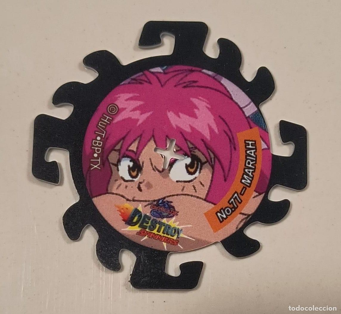 Sammeln: TAZO DESTROY SPINNERS N&ordm; 77 MARIAH - GALUX - BEYBLADE