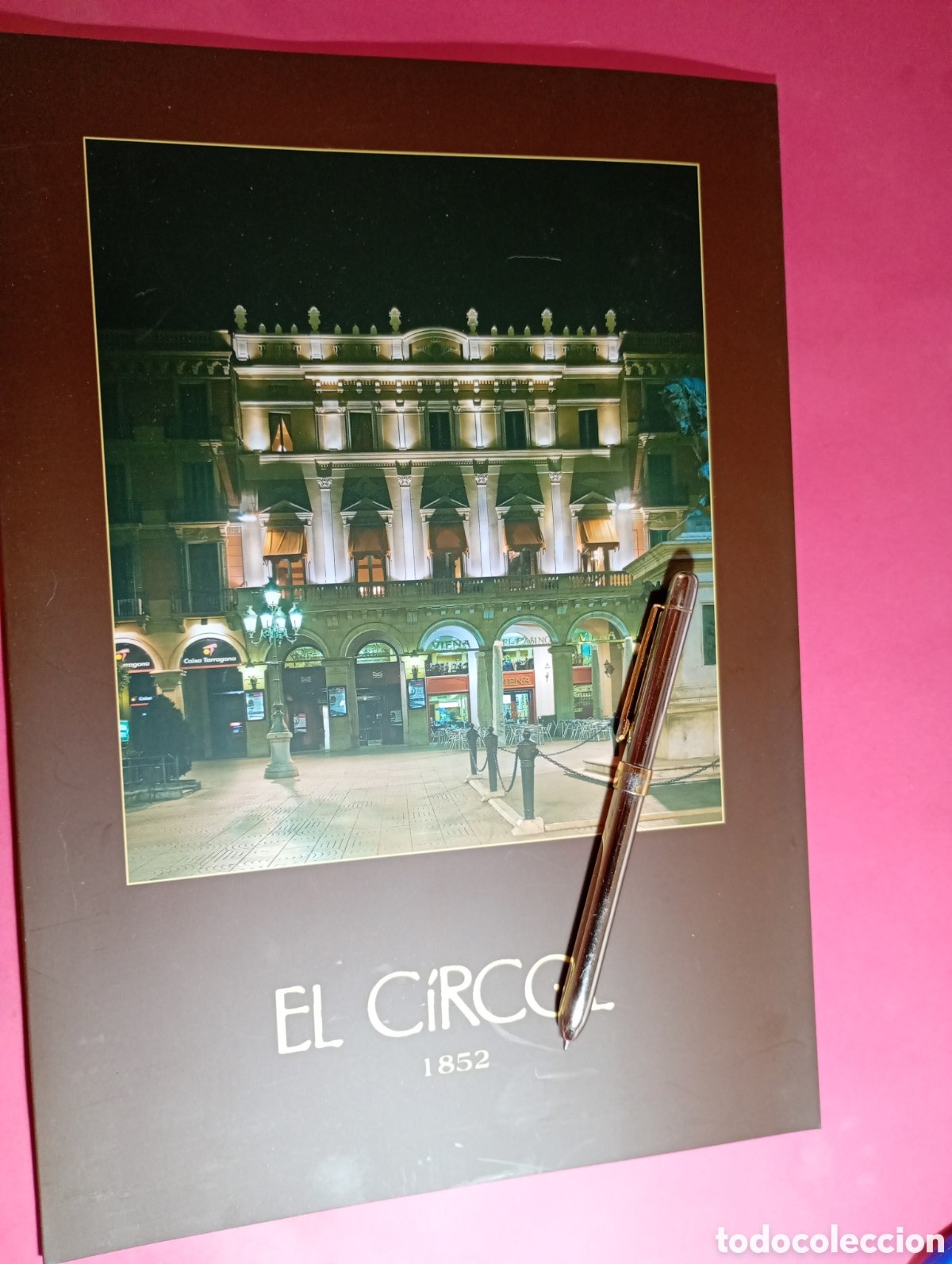 Coleccionismo: BARCELONA ''EL CIRCOL'' SOCIETAT RECREATIVA CULTURAL FINDADA EL 1852 FOLLETO FOTOS