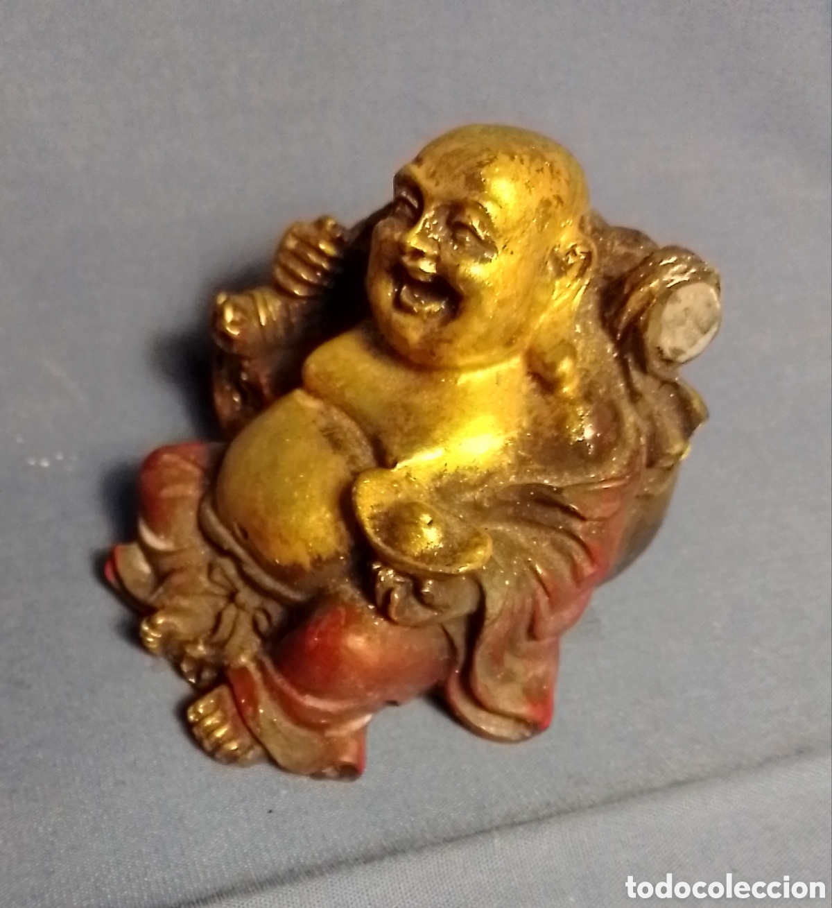 Coleccionismo: 2 figuras de Buda de resina - Foto 5