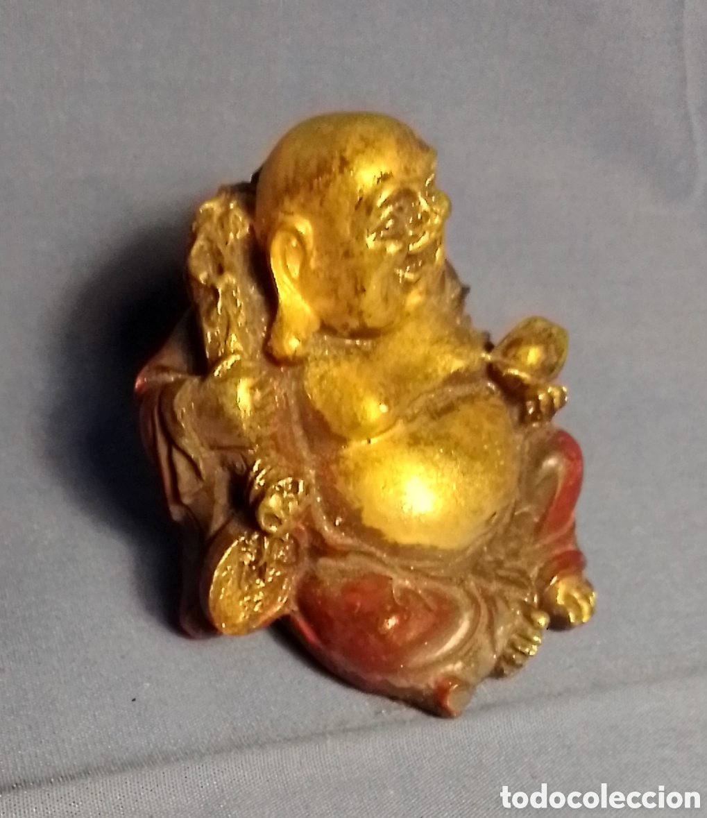 Coleccionismo: 2 figuras de Buda de resina - Foto 6