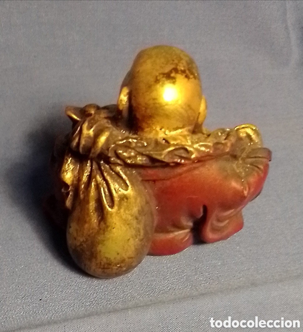 Coleccionismo: 2 figuras de Buda de resina - Foto 7