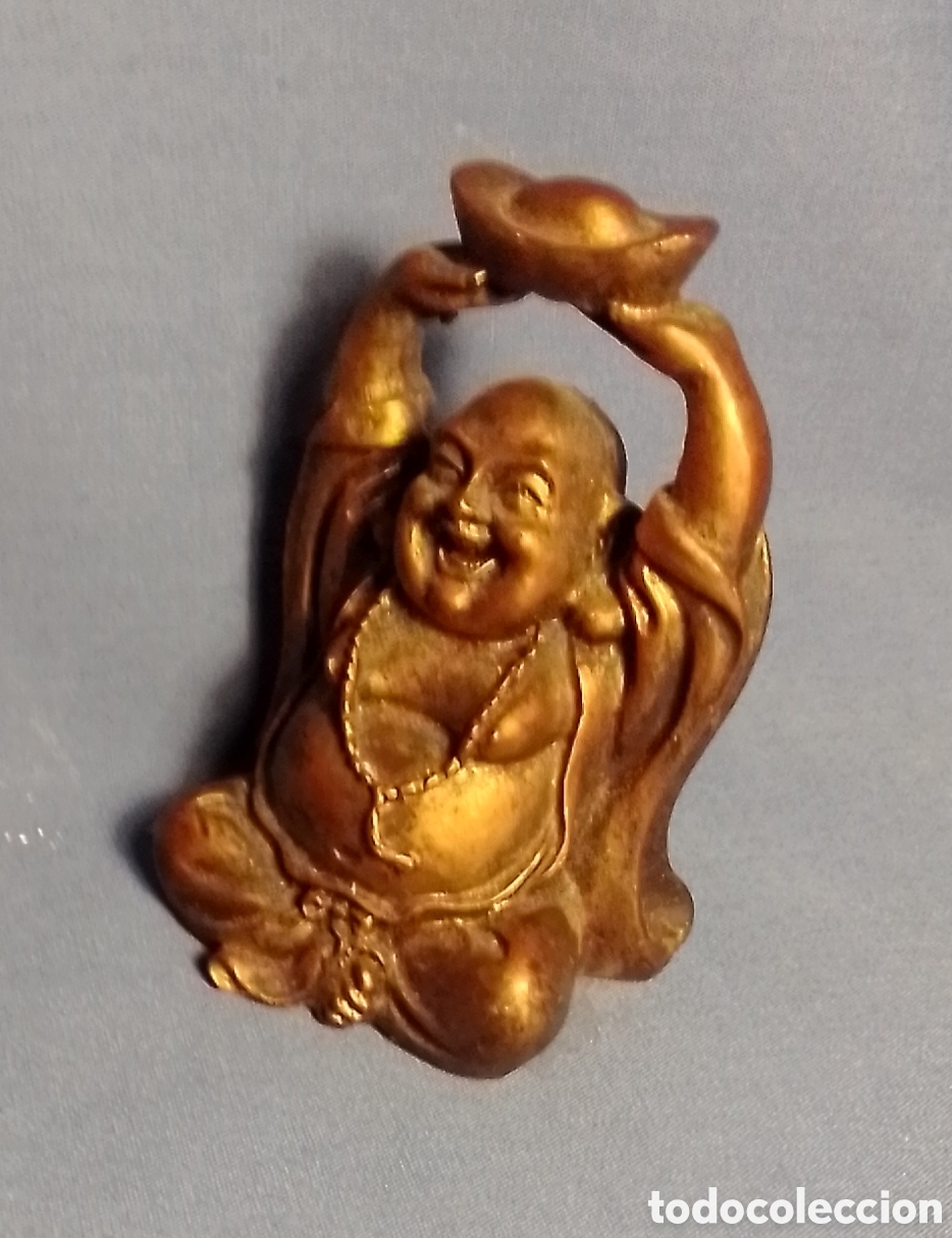 Coleccionismo: 2 figuras de Buda de resina - Foto 9