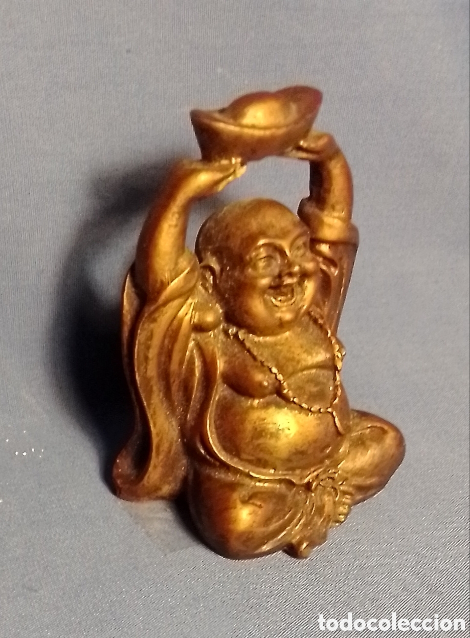 Coleccionismo: 2 figuras de Buda de resina - Foto 10