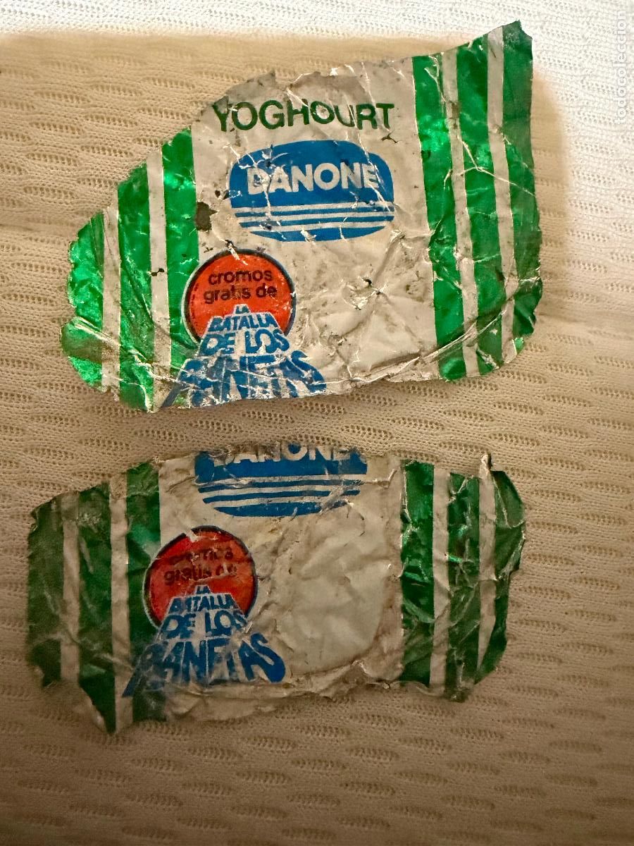 Coleccionismo: Partes tapa Danone la batalla de los planetas
