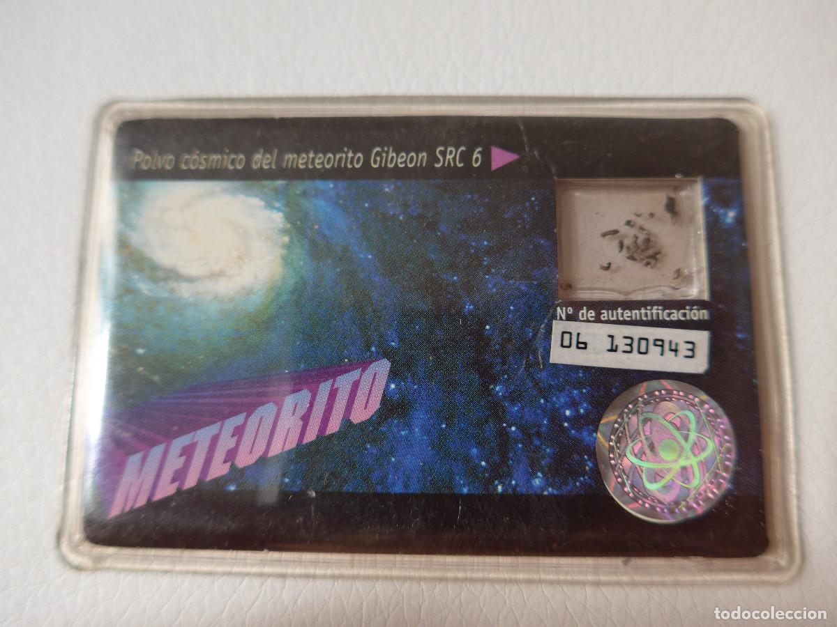 Coleccionismo: POLVO COSMICO DEL METEORITO GIBEON SRC 6 PUBLICIDAD DE NESTLE