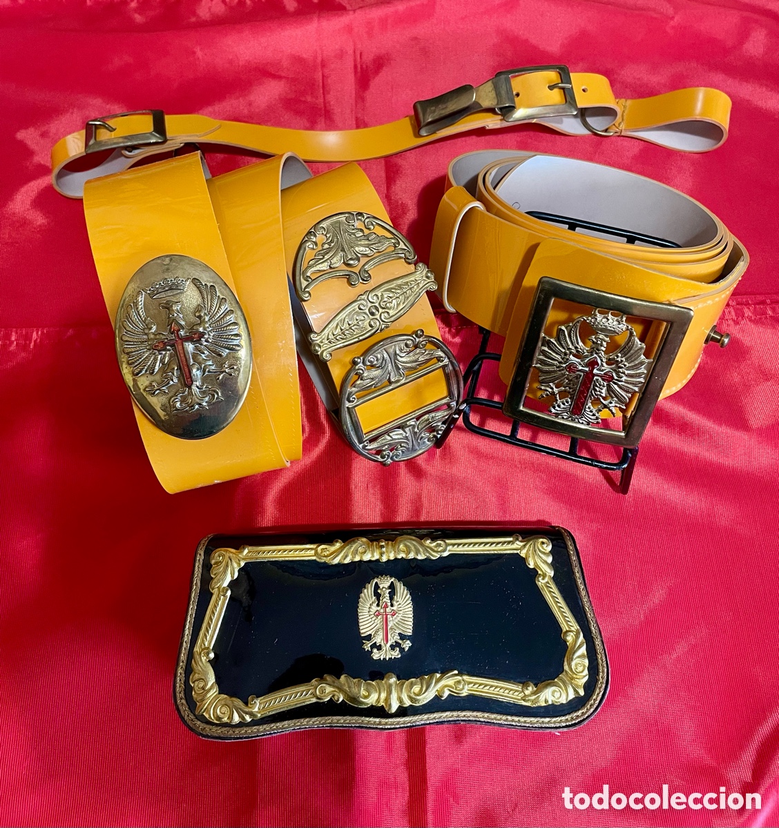 Coleccionismo: Cintur&oacute;n de gala Guardia civil 1970