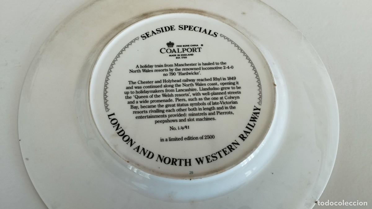 Coleccionismo: Platos Coalport de edici&oacute;n limitada con tenes. - Foto 2