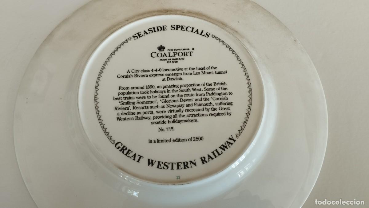 Coleccionismo: Platos Coalport de edici&oacute;n limitada con tenes. - Foto 6