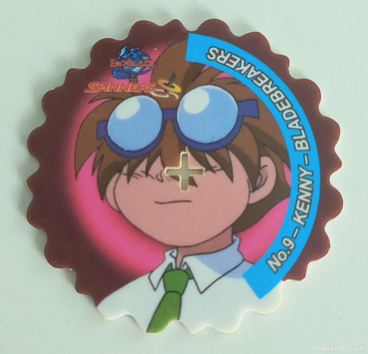 Coleccionismo: TAZO SPINNERS N&ordm; 9 KENNY - BLADEBREAKERS - BEYBLADE