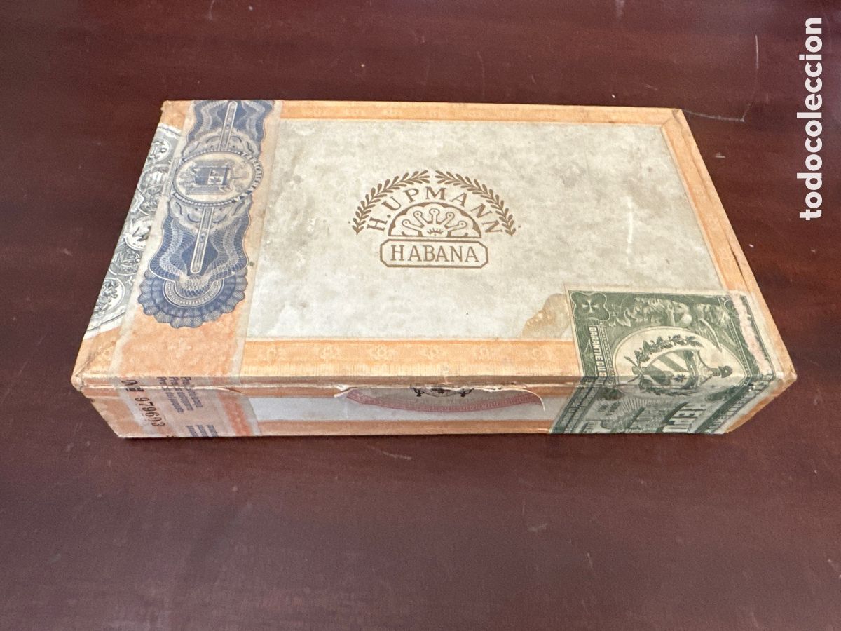 Coleccionismo: Caja de puros: Haban H.Upmann. Arom&aacute;ticos Cellophane 25. Havana Cuba.
