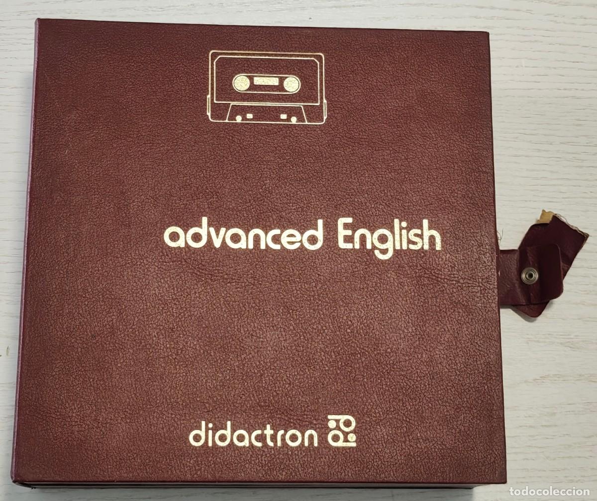 Coleccionismo: ESTUCHE CON CONTROLADOR DE RESPUESTA Y 10 CINTAS DE CASSETTE DEL CURSO ADVANCED ENGLISH DIDACTRONIA