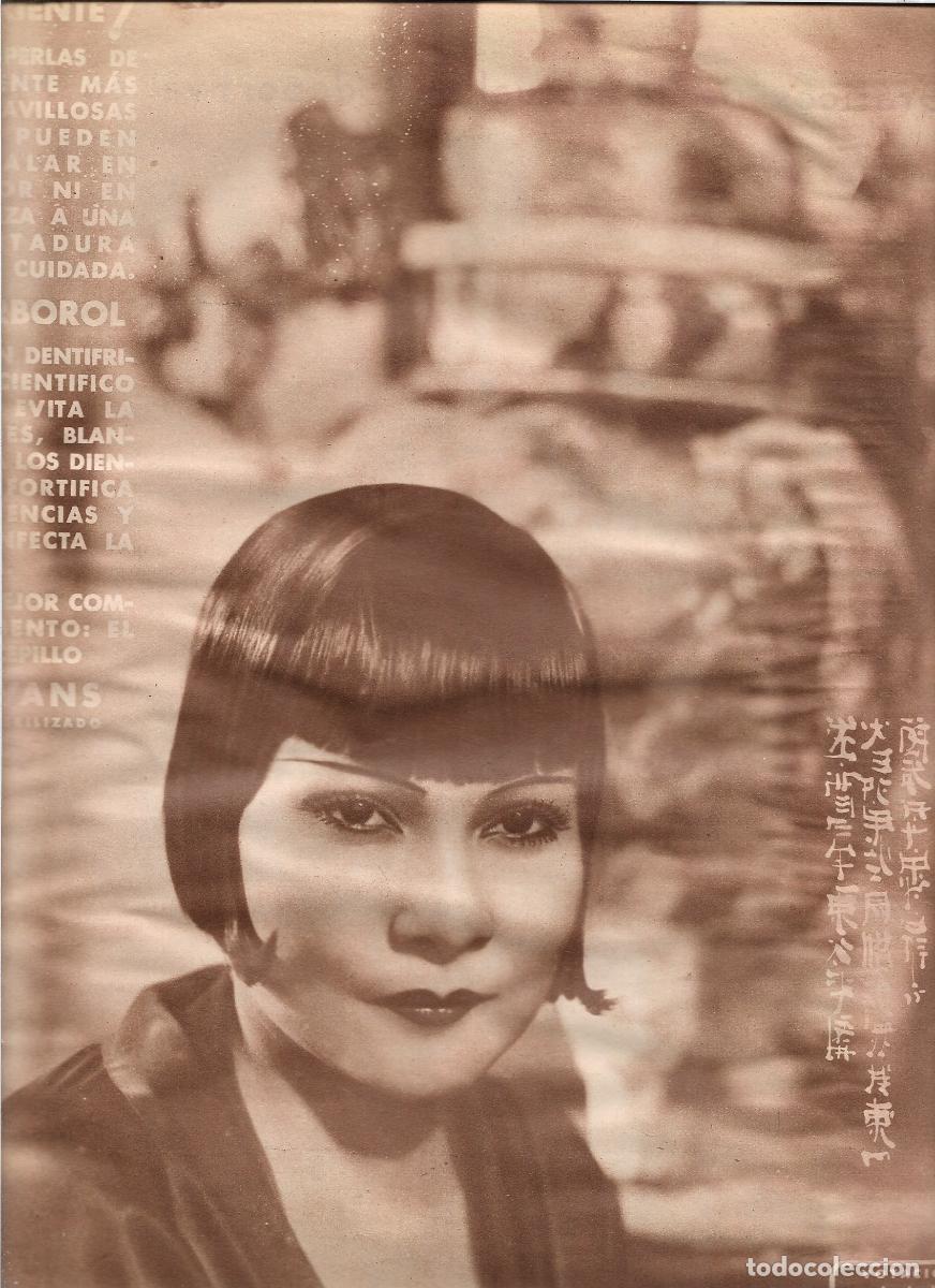 Coleccionismo: A&Ntilde;O 1933 RECORTE PRENSA PUBLICIDAD DENTIFRICO PERBOROL VOTO PARA SE&Ntilde;ORITA NUMERO 13 CONCURSO