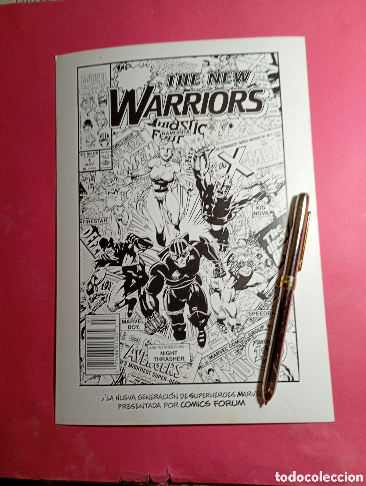 Coleccionismo: MARVEL The New Warriors n&ordm; 1 (Marvel Comics / Comics Forum, 1991)