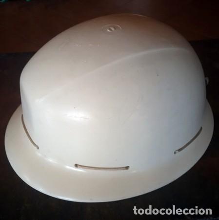 Coleccionismo: Casco de obrero a&ntilde;os 70, franc&eacute;s