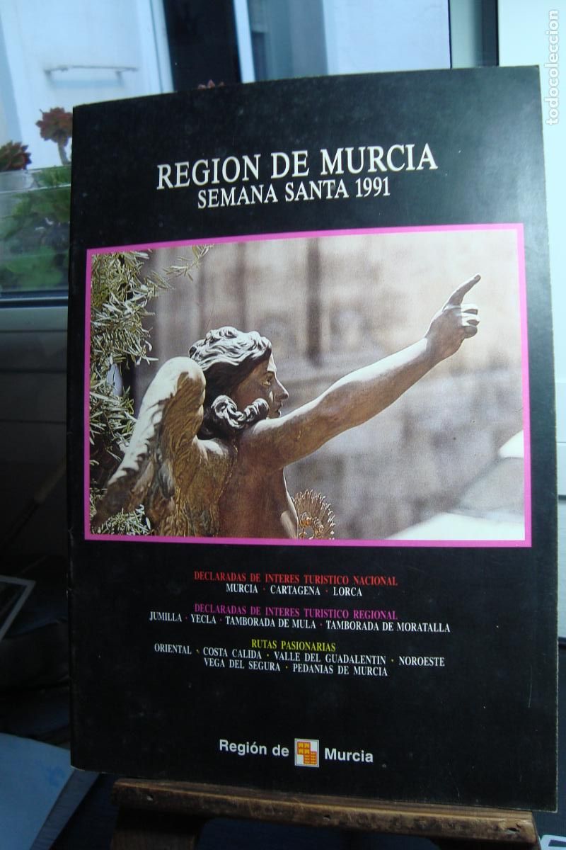 Coleccionismo: PROGRAMA SEMANA SANTA REGION DE MURCIA 1991.