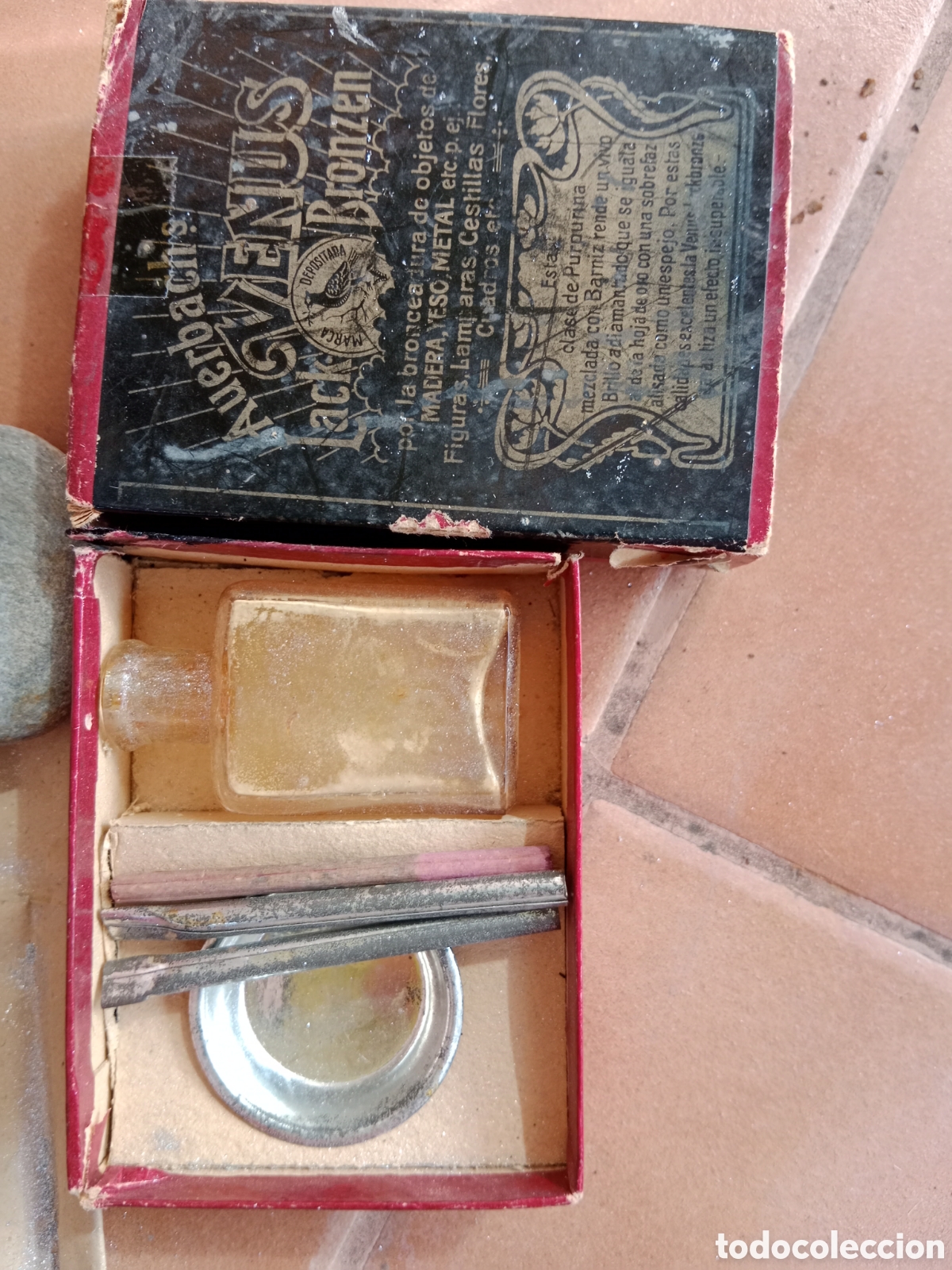 Coleccionismo: Purpurina plateada a&ntilde;os 20
