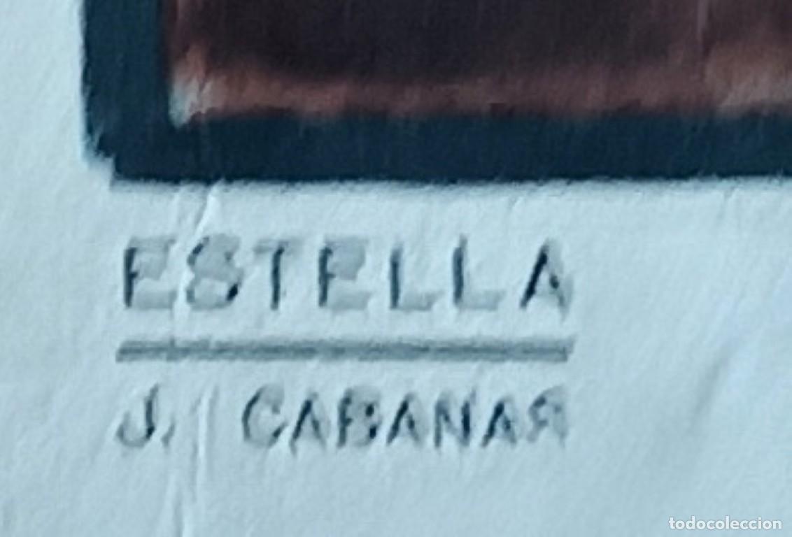 Coleccionismo: L&aacute;mina ESTELLA -- J. Cabanas - Foto 3