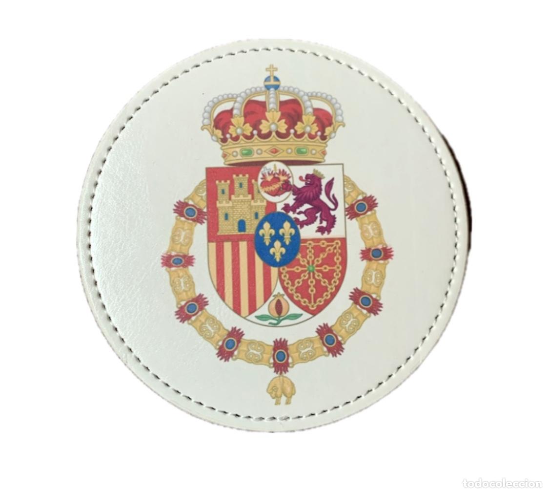 Coleccionismo: 6 posavasos Escudo Real