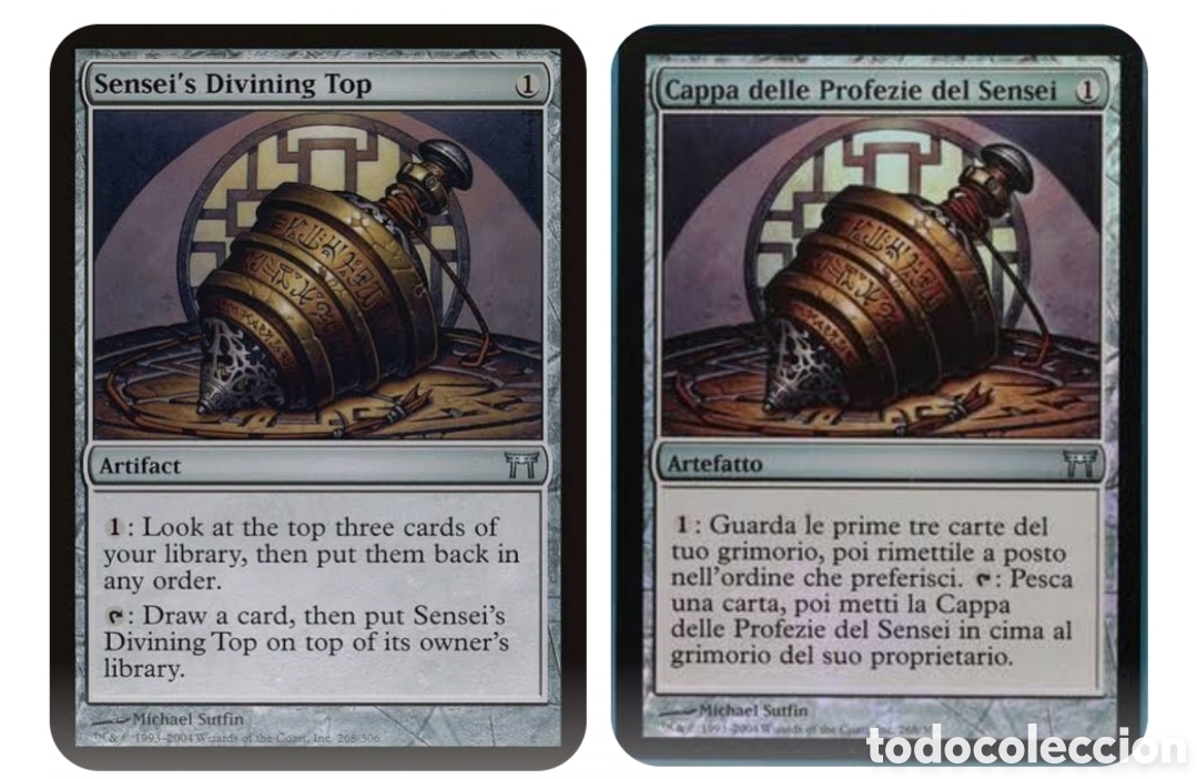 Coleccionismo: Lote sobre 300 Cartas Magic - MTG - M&aacute;s de 50 Raras e Infrecuentes Top