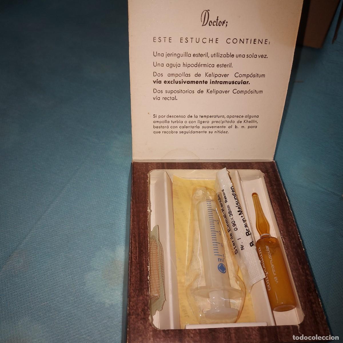 Collecting: ANTIGUO MEDICAMENTO KELIPAVER COMPOSITUM , MEDICAMENTO DE URGENCIAS, ANTIESPASMODICO