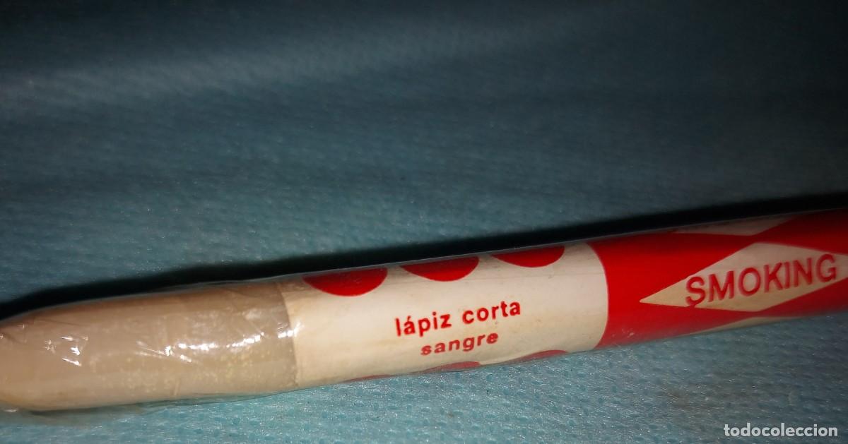 Coleccionismo: ANTIGUO MEDICAMENTO, LAPIZ CORTASANGRE, DE SMOKING DECADA A&Ntilde;OS 70