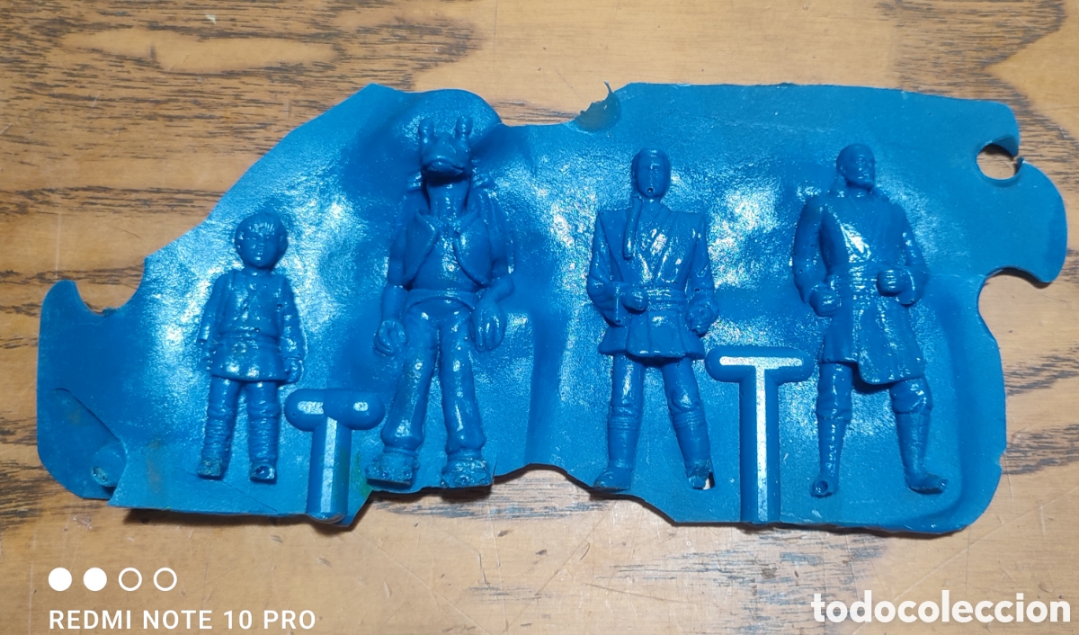 Coleccionismo: Rareza. Pruebas de fabrica, &aacute;rbol completo de figuras de Star Wars